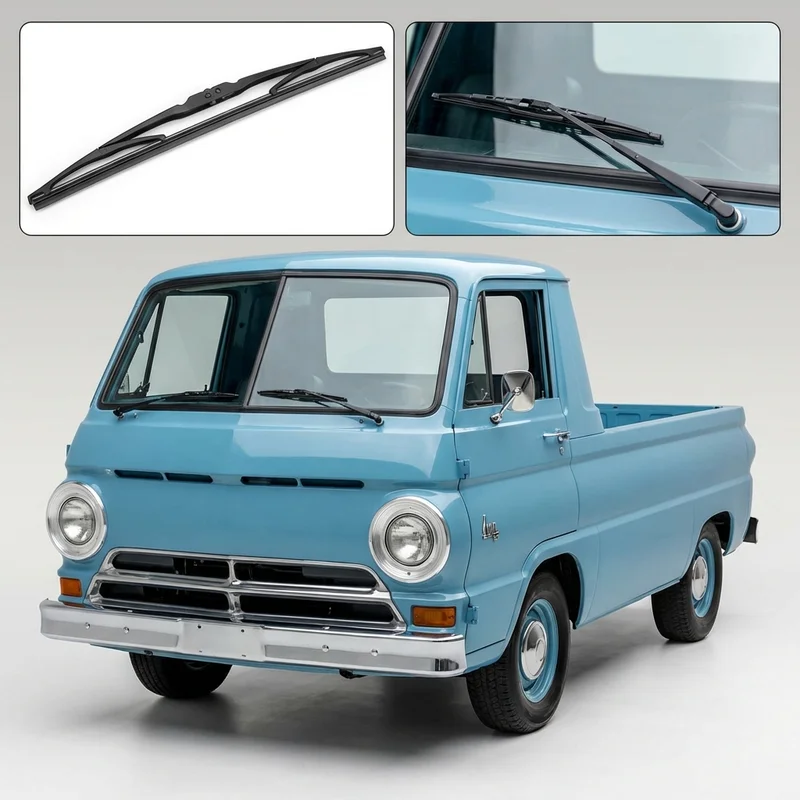 Passenger Side Wiper Blade for Dodge A100 Pickup (1967 - 1970) - 1